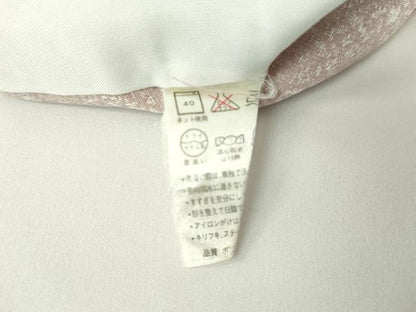 平和屋着物▽小紋　単衣　裏菊　洗える着物　DAAV5715az