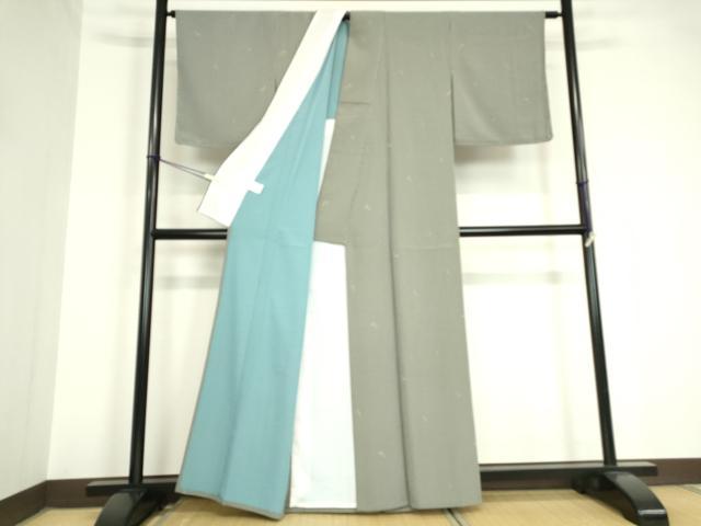 平和屋着物▽小紋 単衣 瓢箪 洗える着物 未使用 DAAV5729az