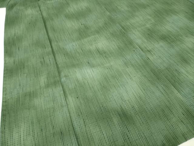 平和屋着物▽上質な紬 単衣 霞文 正絹 逸品 DAAV5766az