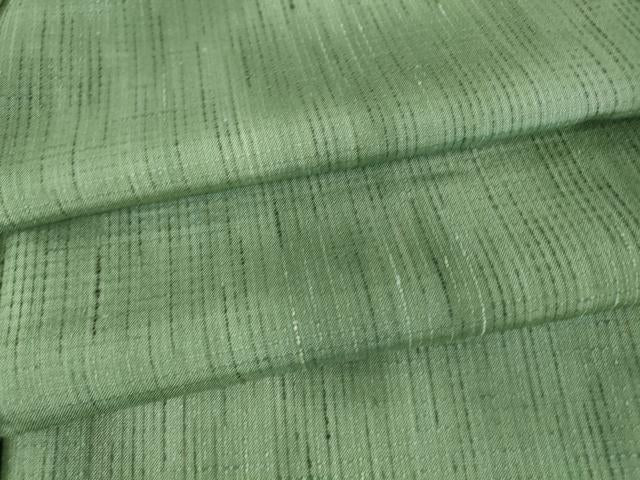 平和屋着物▽上質な紬 単衣 霞文 正絹 逸品 DAAV5766az