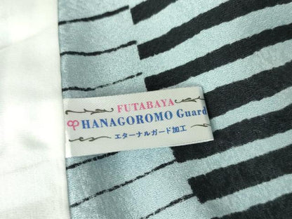 平和屋着物▽上質な小紋 単衣 変わり市松文 正絹 逸品 未使用 DAAV5770az