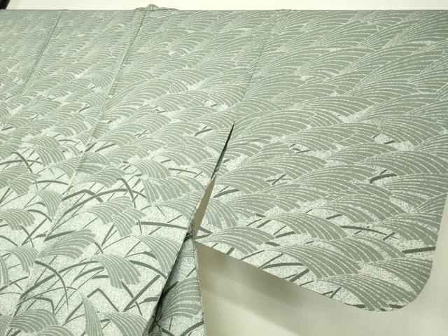平和屋着物▽訪問着 単衣 作家物 薄文 正絹 逸品 DAAV5777az
