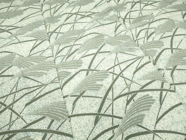 平和屋着物▽訪問着 単衣 作家物 薄文 正絹 逸品 DAAV5777az