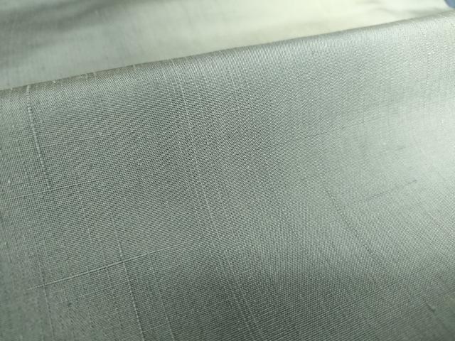 平和屋着物▽上質な紬　単衣　霞文　正絹　逸品　DAAV5796az