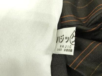 平和屋着物▽古代琉球 紬 単衣 琉球絣文様 反端付き 正絹 逸品 DAAV5799az