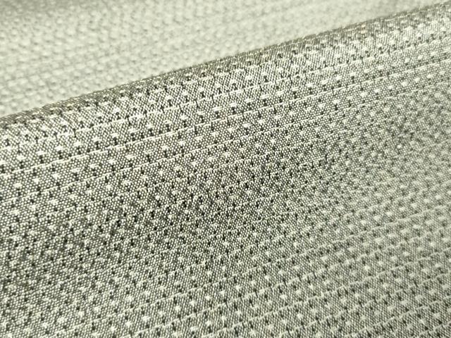 平和屋着物▽男性 本塩沢 単衣 総詰め 110亀甲 正絹 逸品 未使用 DAAV5802az