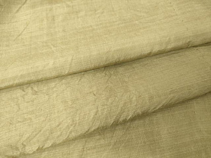 平和屋着物▽男性 紬 単衣 油色 キングサイズ 正絹 逸品 DAAV5803az