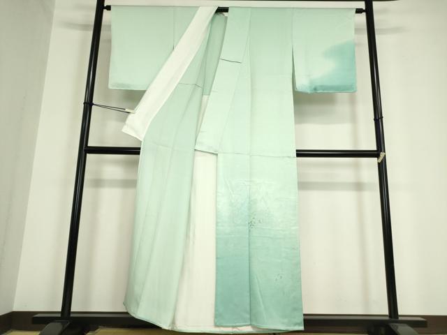 平和屋着物▽訪問着 単衣 刺繍 風景樹林文 金糸 正絹 逸品 未使用 DAAV5812az