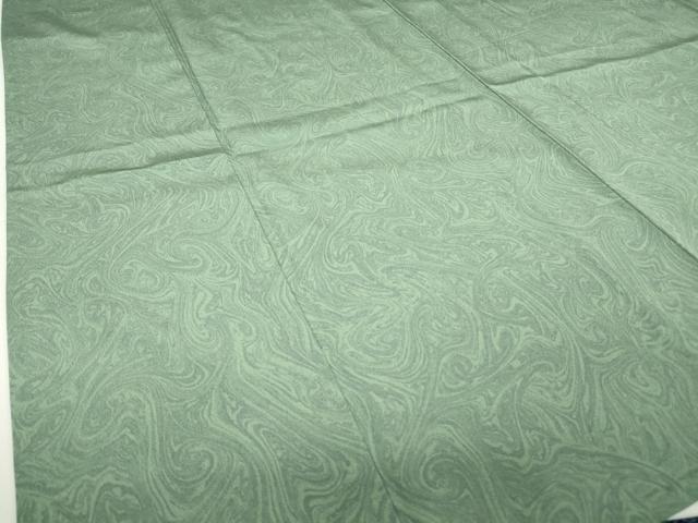 平和屋着物▽上質な小紋 単衣 墨流し文様 正絹 逸品 DAAV5816az