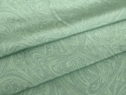 平和屋着物▽上質な小紋 単衣 墨流し文様 正絹 逸品 DAAV5816az