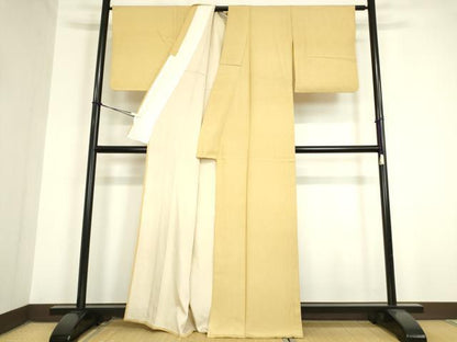 平和屋着物▽江戸小紋 単衣 鮫小紋柄 正絹 逸品 DAAV5821az