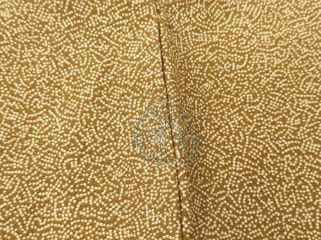 平和屋着物▽江戸小紋 単衣 文字文 やまと誂製 正絹 逸品 DAAV5841az