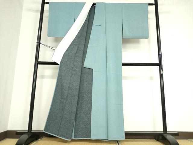 平和屋着物▽江戸小紋 単衣 流水文 正絹 逸品 DAAV5842az