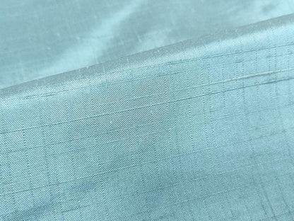 平和屋着物▽上質な紬 単衣 水玉 薄縹色 ワンポイント 正絹 逸品 DAAV5845az