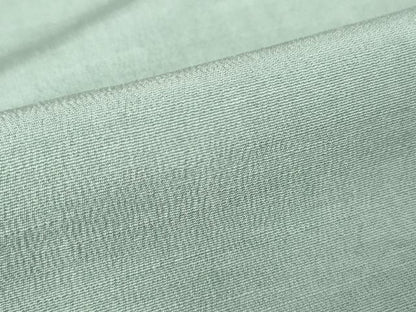 平和屋着物▽男性 色無地 単衣 お召縮緬 水浅葱色 正絹 逸品 DAAV5907az