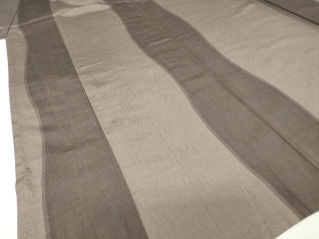 平和屋着物▽上質な紬 単衣 変わり間道 正絹 逸品 DAAV5912az