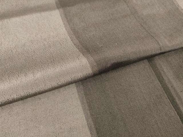 平和屋着物▽上質な紬 単衣 変わり間道 正絹 逸品 DAAV5912az