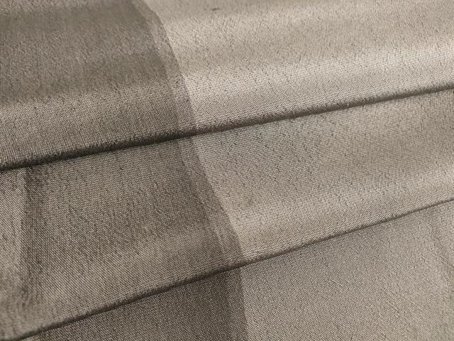 平和屋着物▽上質な紬 単衣 変わり間道 正絹 逸品 DAAV5912az