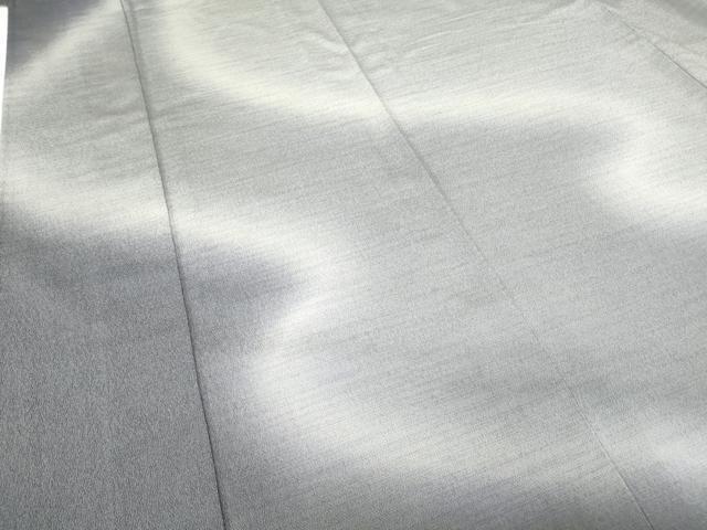 平和屋着物▽本塩沢　やまだ織　訪問着　染色作家　桐村博　単衣　霞文　正絹　逸品DAAV5919az