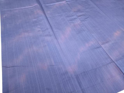 平和屋着物▽道行コート スリーシーズン 春夏秋 塵除け 雨コート 霞文 ロング丈 正絹 逸品 DAAV5923az