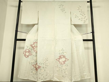 平和屋着物▽訪問着 単衣 絞り 辻が花 正絹 逸品 DAAV5929az