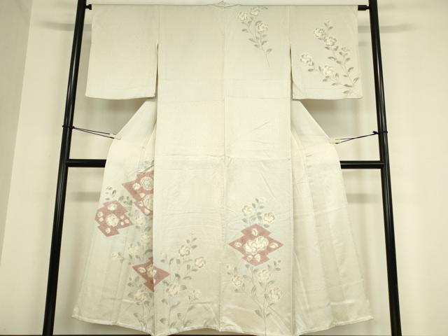 平和屋着物▽訪問着 単衣 絞り 辻が花 正絹 逸品 DAAV5929az