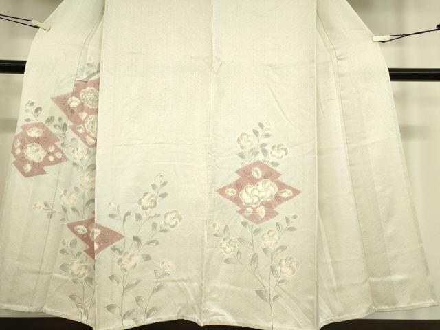 平和屋着物▽訪問着 単衣 絞り 辻が花 正絹 逸品 DAAV5929az