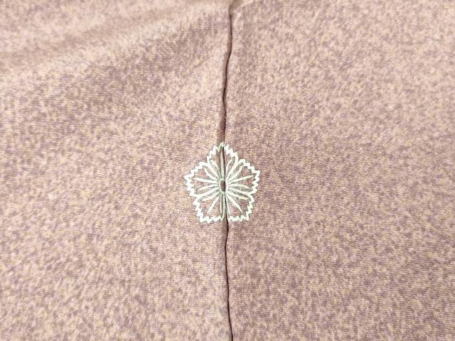 平和屋着物▽上質な小紋 単衣 霞文 正絹 逸品 DAAV5944az