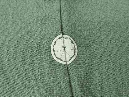 平和屋着物▽訪問着 単衣 刺繍 浜松風景文 金糸 正絹 逸品 DAAV5946az