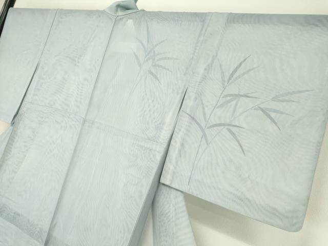 平和屋着物▽訪問着 無双 紗袷 紗×紗 枝葉文 正絹 逸品 DAAV5964az