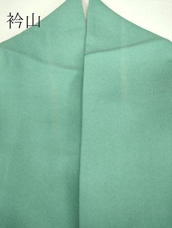 平和屋着物▽上質な色無地 単衣 錆浅葱色 正絹 逸品 DAAV5972az
