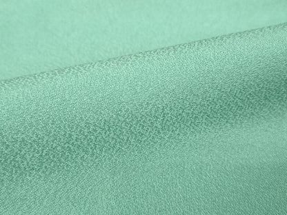 平和屋着物▽上質な色無地 単衣 錆浅葱色 正絹 逸品 DAAV5972az