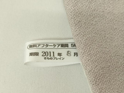 平和屋着物▽江戸小紋 単衣 立涌文 正絹 逸品 DAAV5973az