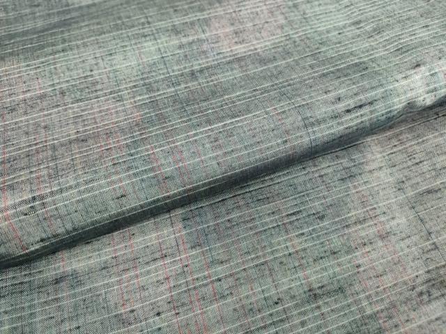 平和屋着物▽上質な紬 単衣 霞文 正絹 逸品 DAAV5998az