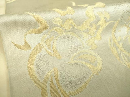 平和屋着物●六通柄袋帯 飛龍 金糸 正絹 逸品 DAAV6120ps