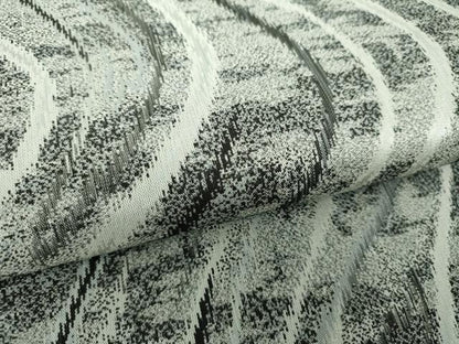 平和屋着物●両面 全通柄袋帯 よろけ縞 金糸 正絹 逸品 DAAV6138ps