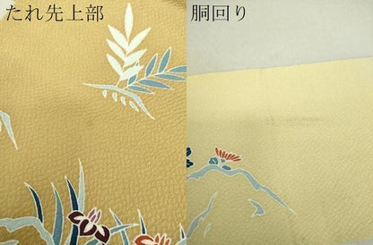 平和屋着物●九寸名古屋帯 籬花舟 正絹 逸品 DAAV6279ps
