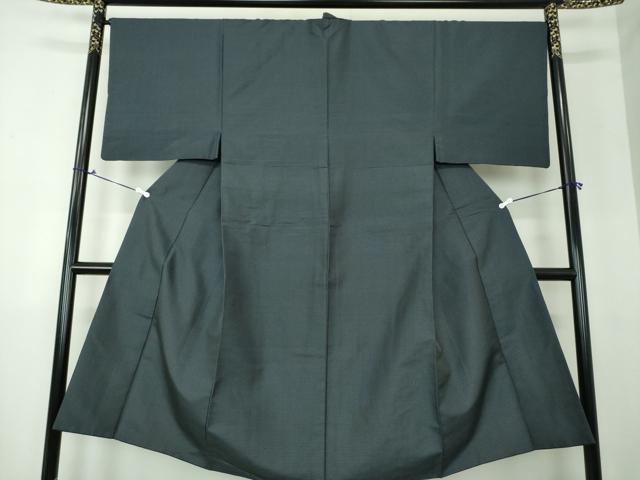 平和屋着物●男性　紬　アンサンブル　80亀甲　総詰め　正絹　逸品　DAAV6410ps