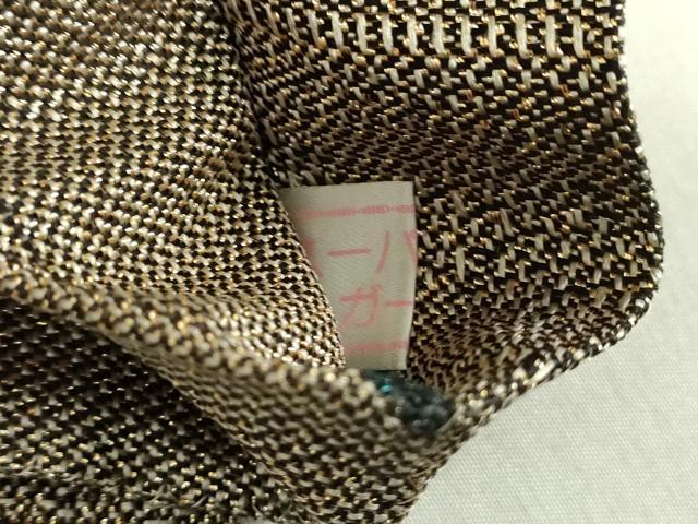 平和屋着物●六通柄袋帯 舞花文 金銀糸 鈴乃屋扱い 正絹 逸品 DAAV6426ps