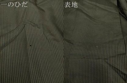 平和屋着物●男性 馬乗袴 縞 正絹 逸品 DAAV6461ps