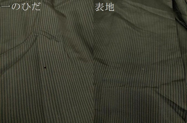 平和屋着物●男性 馬乗袴 縞 正絹 逸品 DAAV6461ps