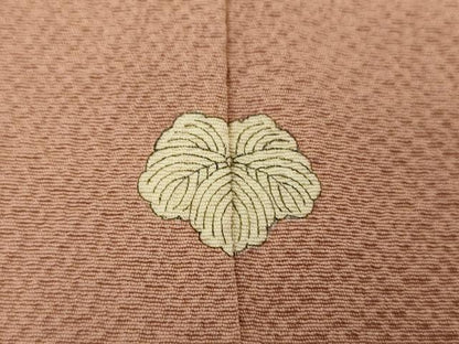 平和屋着物●上質な色無地 鴇浅葱色 正絹 逸品 DAAV6522ps