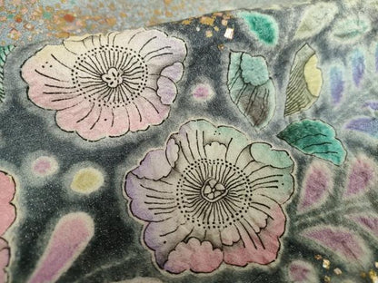平和屋着物●豪華振袖 絞り 辻が花 暈し染め 金銀彩 銀通し地 正絹 逸品 DAAV6523ps