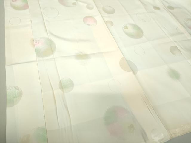 平和屋着物●上質な長襦袢　袷　成り物　暈し染め　正絹　逸品　未使用　DAAV6537ps