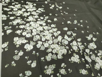 平和屋着物●訪問着　総刺繍　菊文　金糸　正絹　逸品　DAAV6560ps