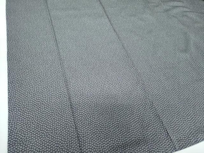 平和屋着物●染色作家　斉藤三才　小紋　小花文　正絹　逸品　DAAV6684ps