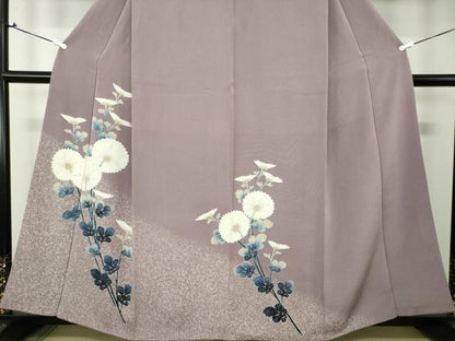 平和屋着物●訪問着 友禅 裏菊 たたき染め 鬼しぼ縮緬 正絹 逸品 DAAV6709ps