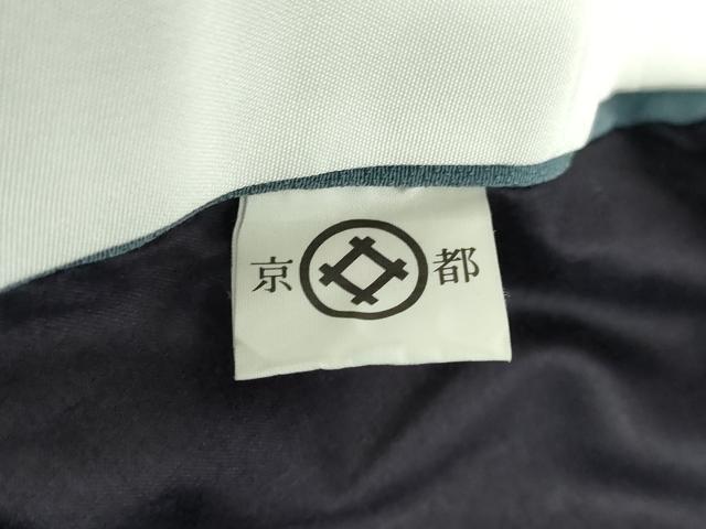 平和屋着物●男性　色紋付　羽織セット　着物・御召御納戸色　羽織・百入茶色　正絹　逸品　DABD1699ps 平和屋着物○男性 色紋付 羽織セット 長羽織 着物・御召御納戸色