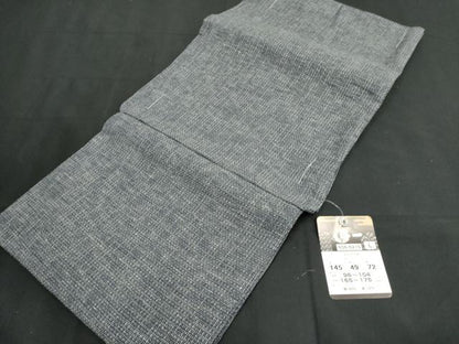 平和屋着物∴夏物 男性 浴衣・角帯セット 抽象文様 箱付き 綿麻 キングサイズ 逸品 未使用 DAAV7051cd