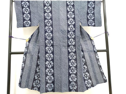 平和屋着物∴夏物 男性 浴衣 有松鳴海絞り 花間道 綿 逸品 DAAV7276cd